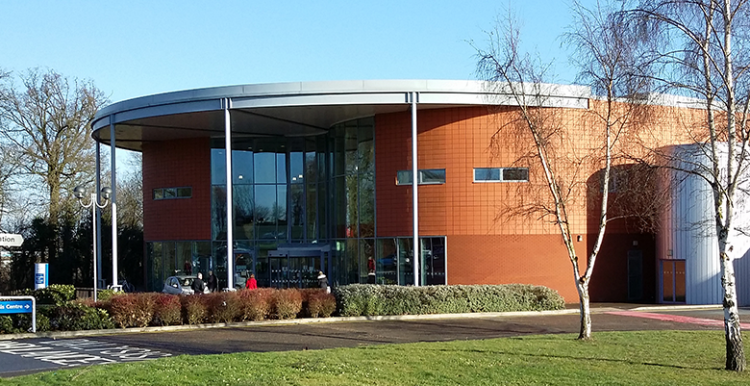 Treatment centre at Hinchingbrooke Hospital