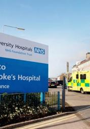 Picture shows Addenbrooke's hospital